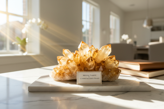 Citrine for Gemini: Mental Clarity & Communication Boost