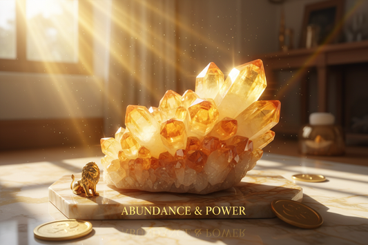 Citrine for Leo: Abundance, Joy & Solar Plexus Power