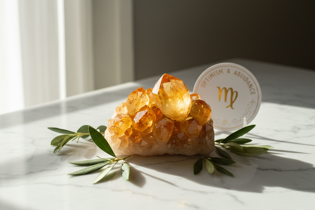 Citrine for Virgo: Optimism & Abundance for the Practical Sign