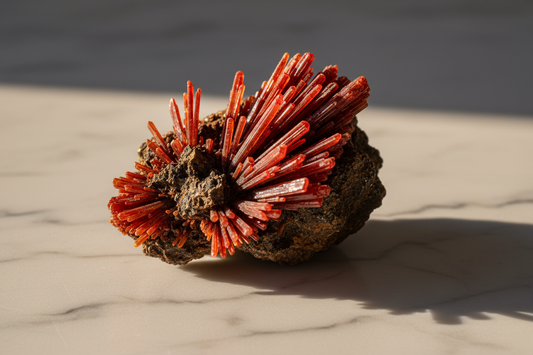 Crocoite Sacral Chakra: Rare Orange Stone for Passion Activation