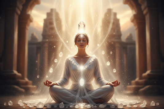 Crown Chakra Crystal Meditation: Connecting to Higher Self