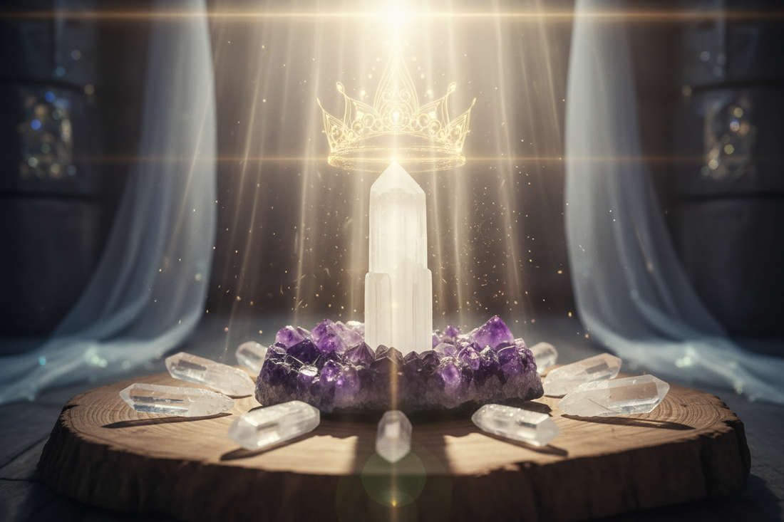 Crown Chakra Crystals for Spiritual Awakening and Enlightenment