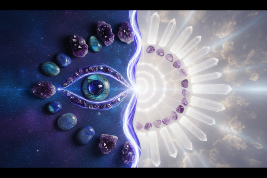 Crown Chakra vs Third Eye Chakra Crystals: Key Differences