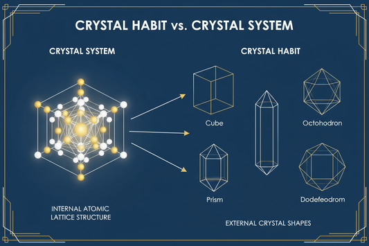 Crystal Habit vs Crystal System: Key Differences Explained