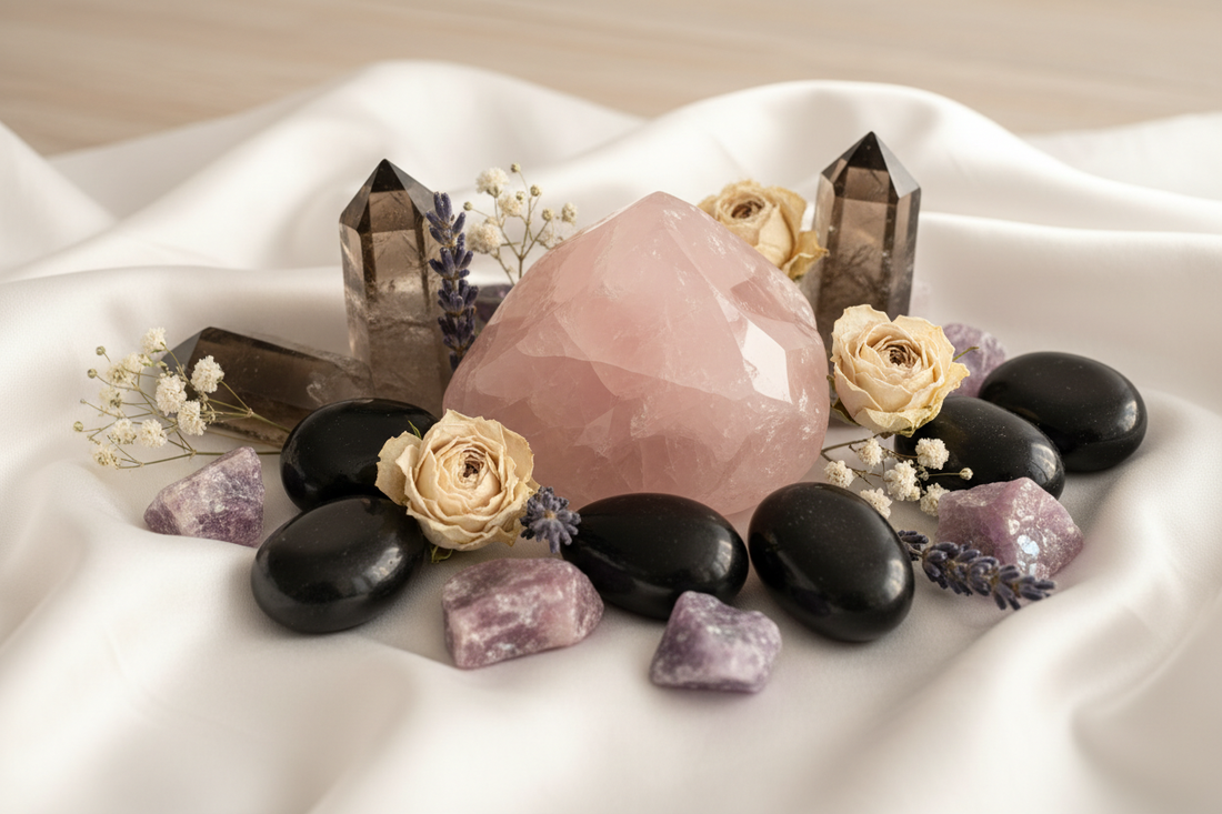 Crystals for Heart Chakra Grief & Loss: Gentle Healing Stones