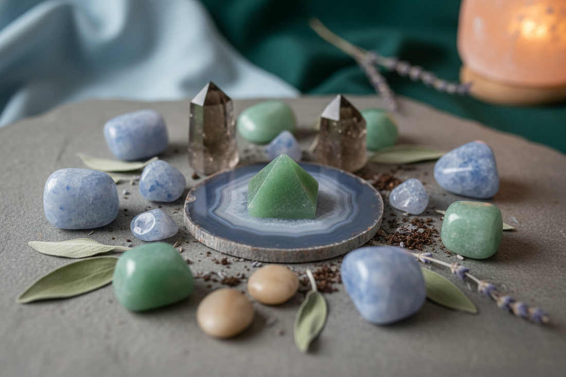 Crystals for Root Chakra Overactive: Cooling and Balancing Stones