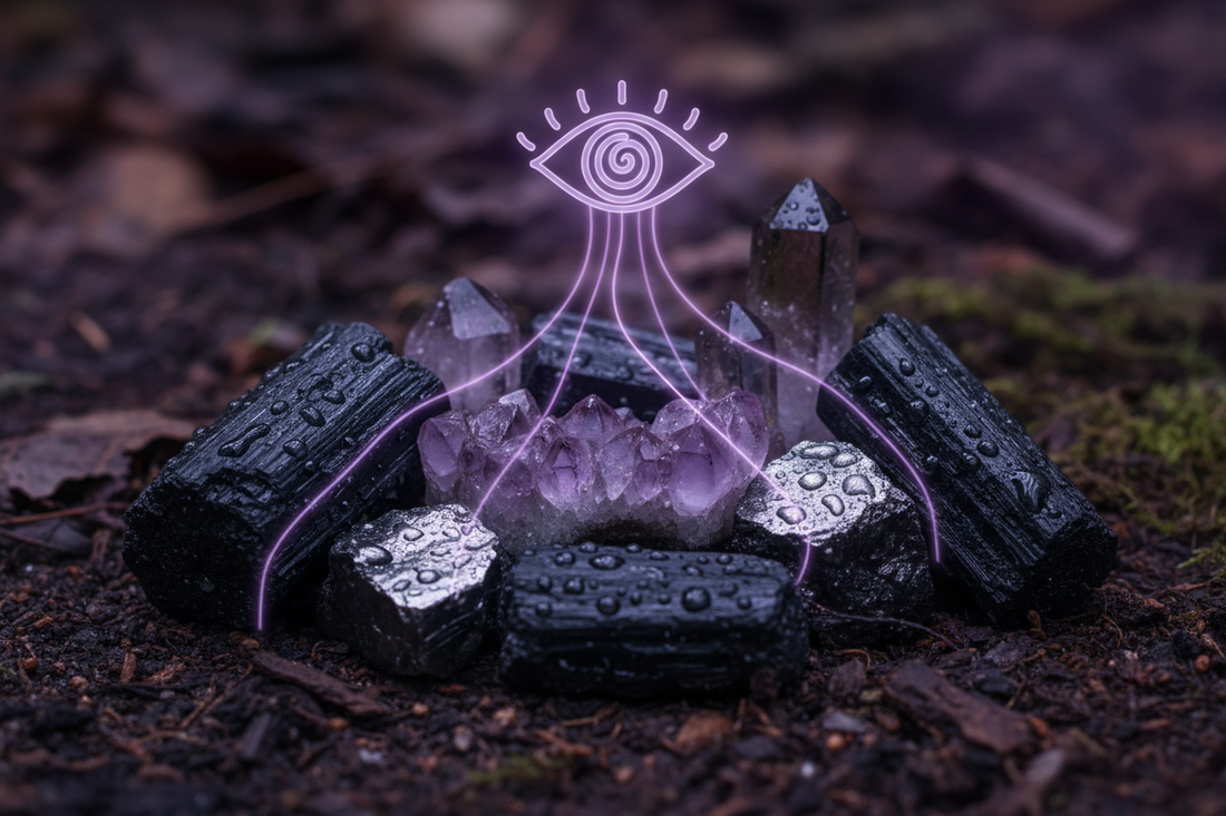 Crystals for Third Eye Chakra Overactive: Grounding Psychic Energy