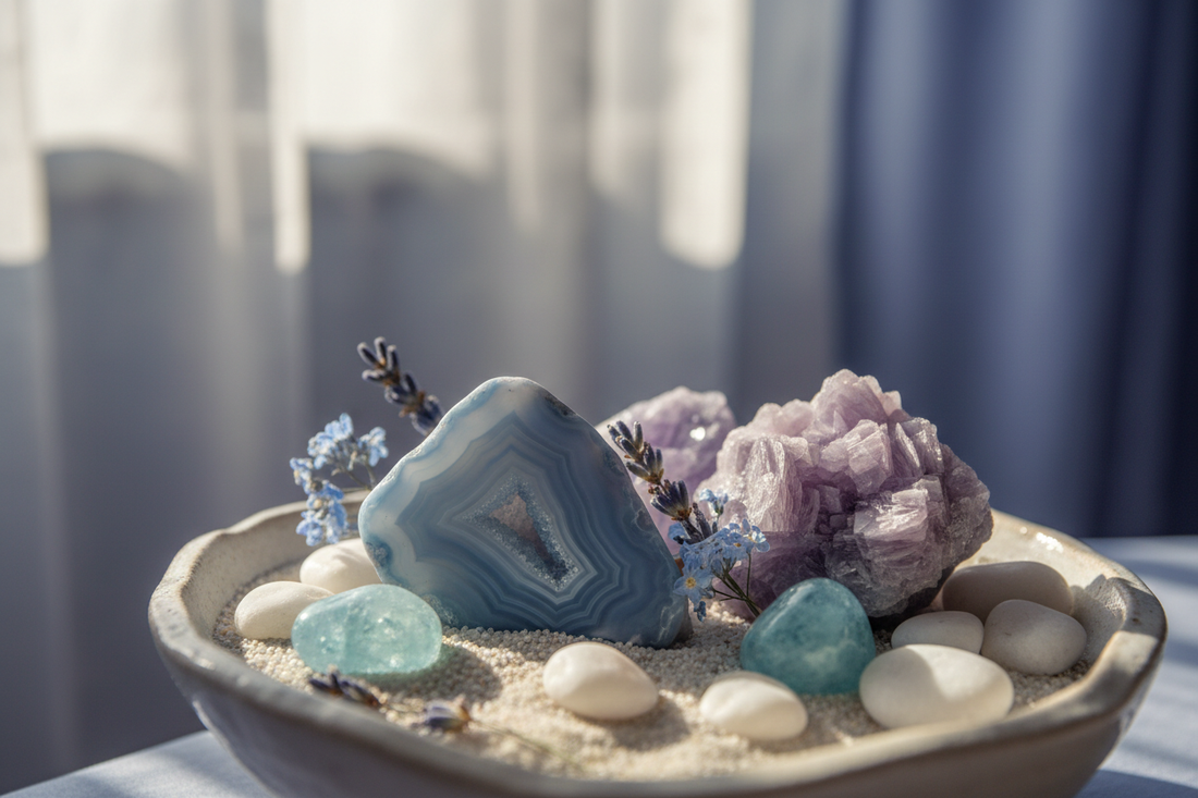 Crystals for Throat Chakra and Social Anxiety