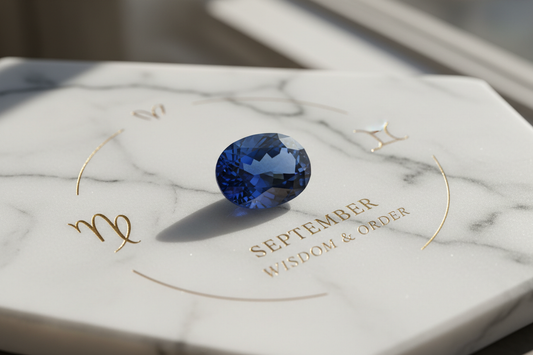 Sapphire Virgo Birthstone: September Stone for Wisdom & Order
