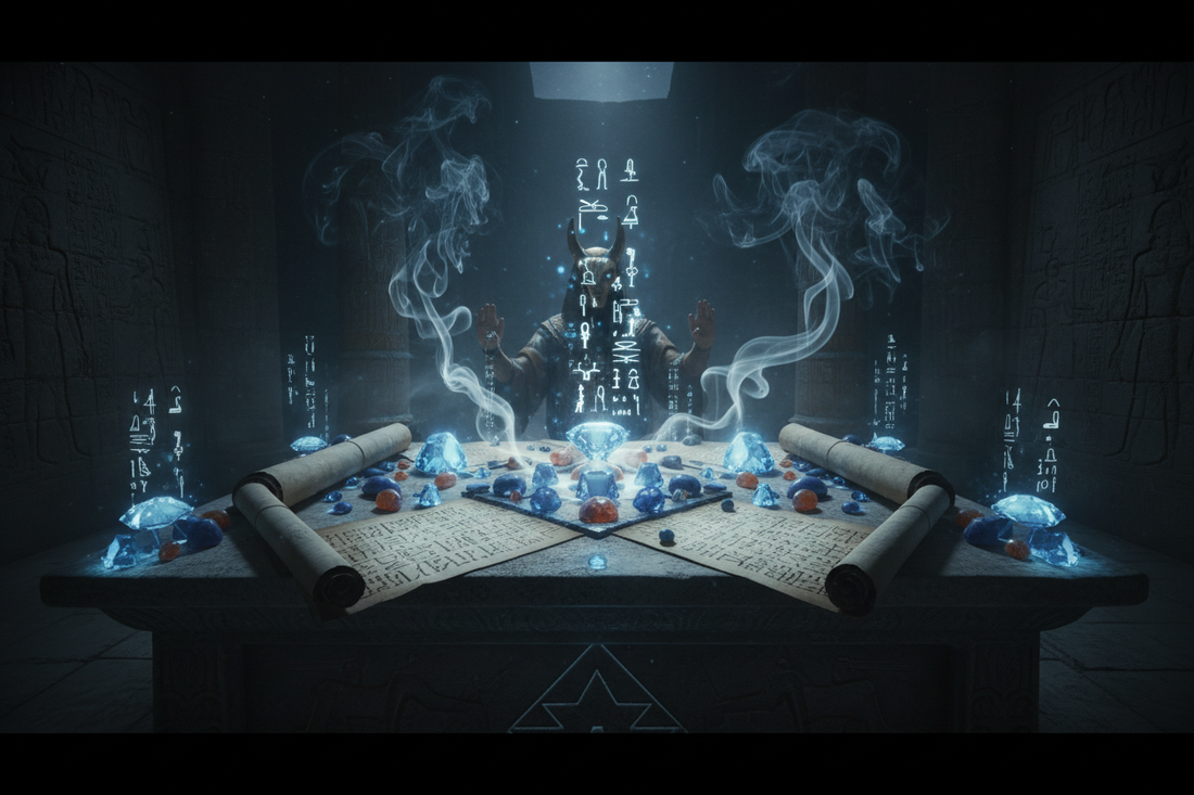 Egyptian Gemstone Magic: Heka, Stone Power and Ancient Crystal Healing