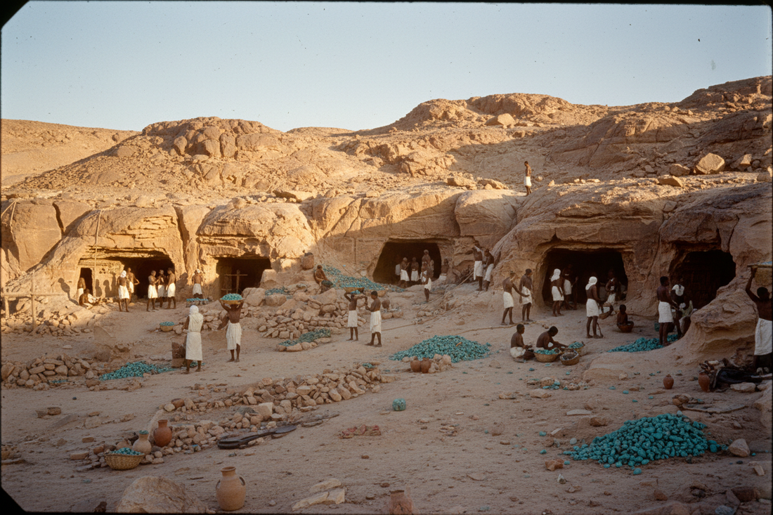 Egyptian Gemstone Mining: Sinai, Eastern Desert and Nubia