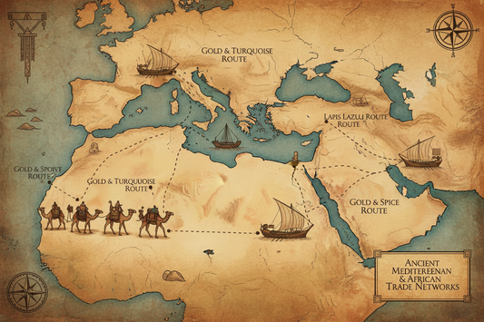 Egyptian Gemstone Trade: Mediterranean and African Routes