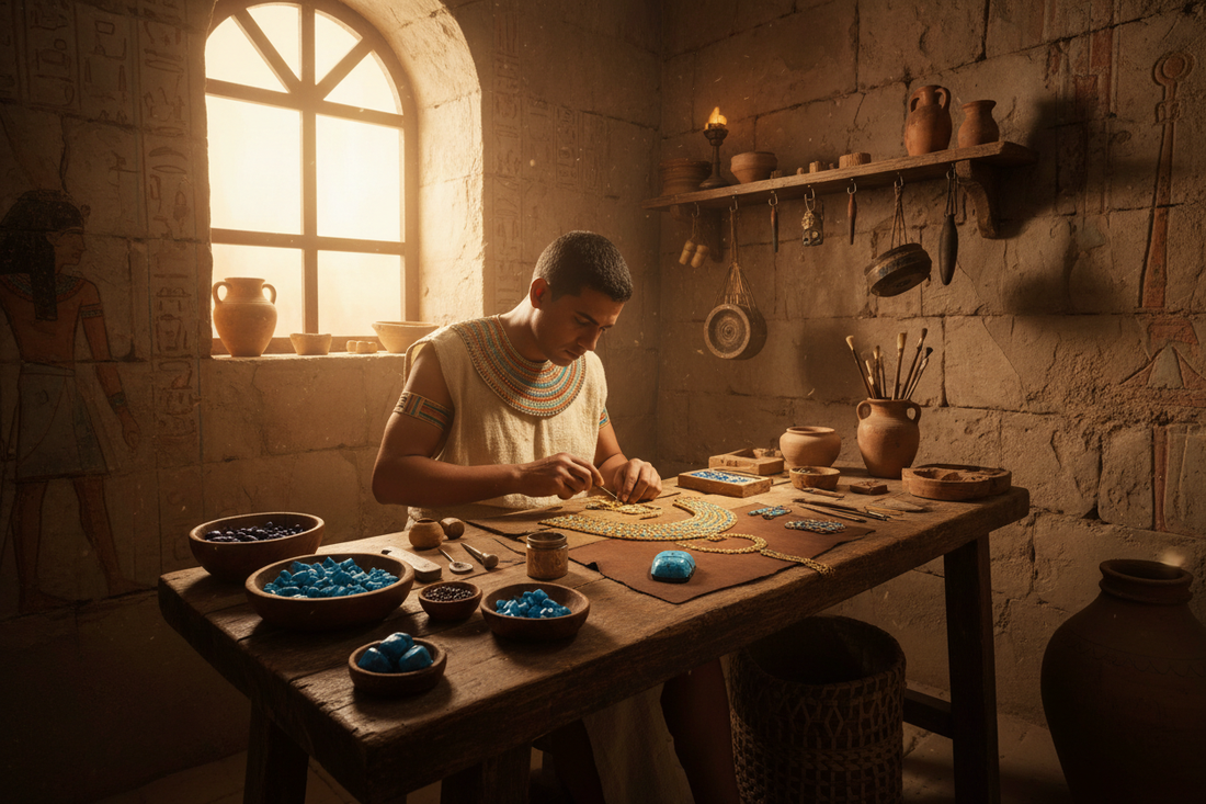 Egyptian Jewelry Making: Techniques and Materials Guide