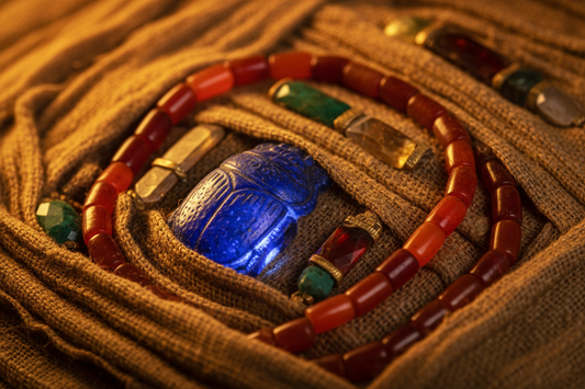 Egyptian Mummy Gemstones: Protective Burial Stones and Their Healing Legacy