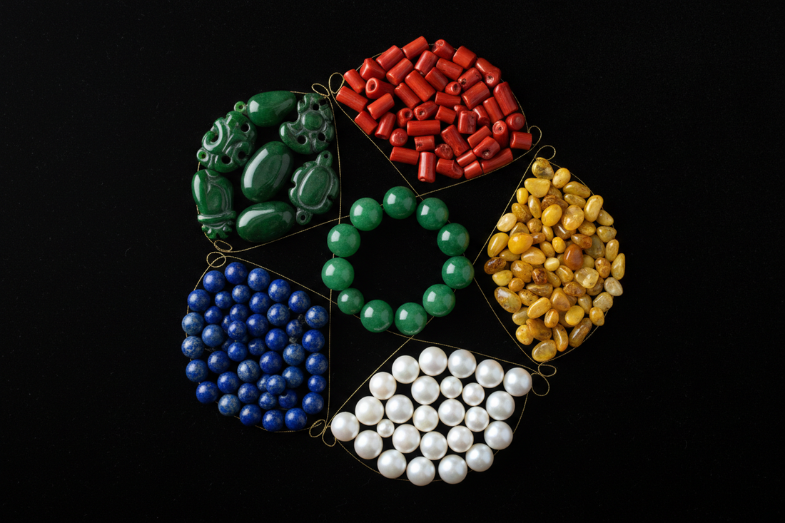 Qing Imperial Gemstone Symbolism: Dragon & Phoenix