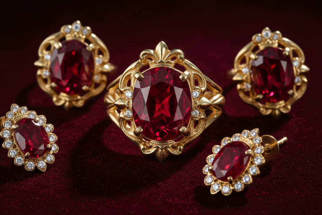 French Royal Ruby Traditions: Red Stone of Power