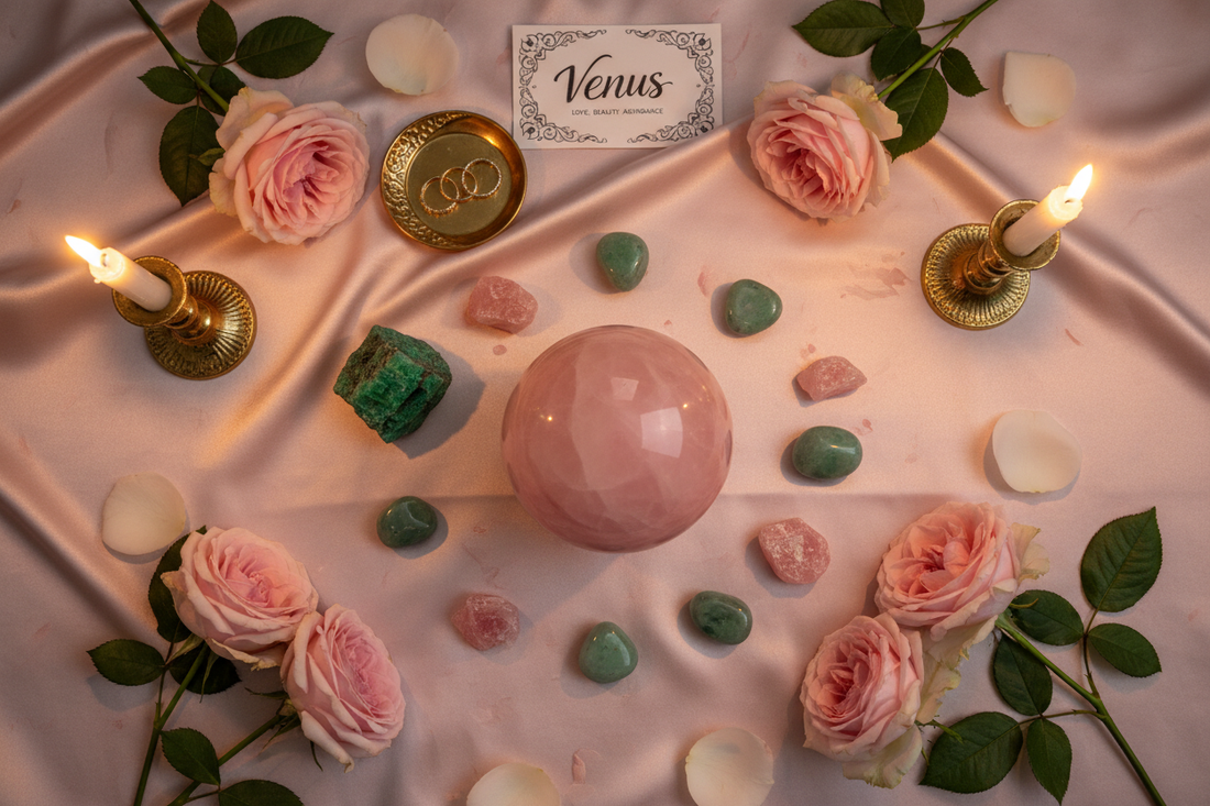 Crystals for Friday Rituals: Harnessing Weekly Venus Energy