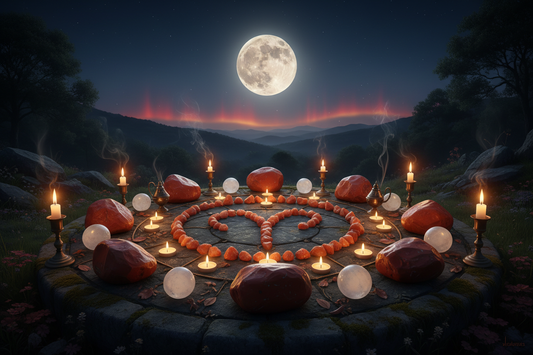 Aries Full Moon Crystals: Best Stones for Ram Season Rituals
