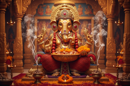 Ganesha & Gemstones: Elephant God's Sacred Stones