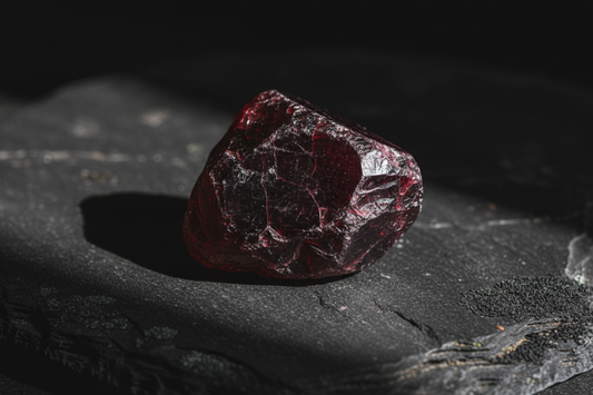 Garnet Saturn Crystal: Discipline, Commitment & Karmic Lessons