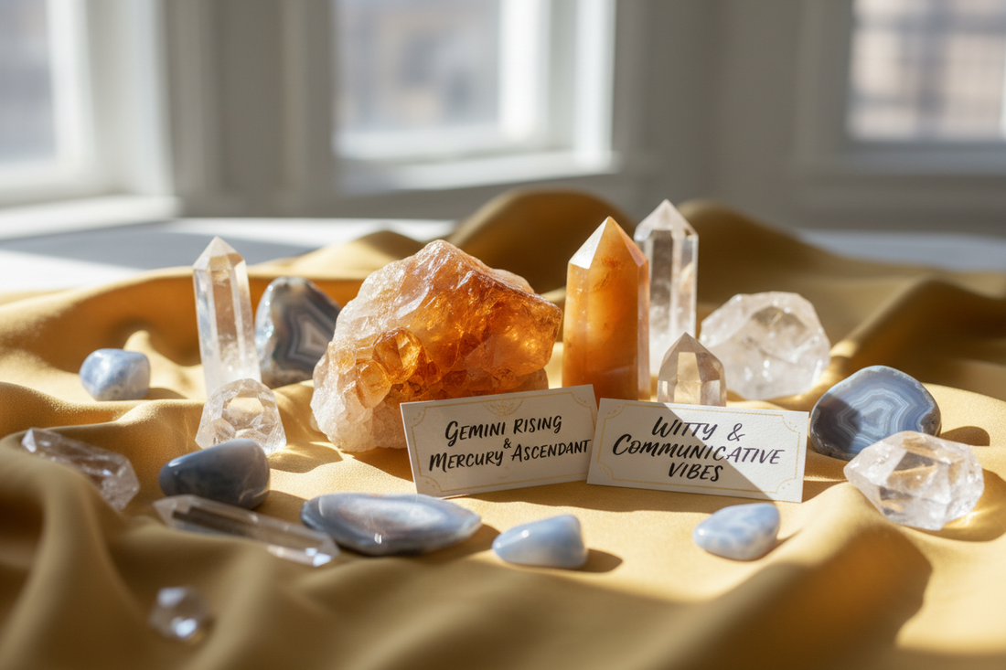 Crystals for Gemini Rising: Amplifying Mercury Ascendant Energy