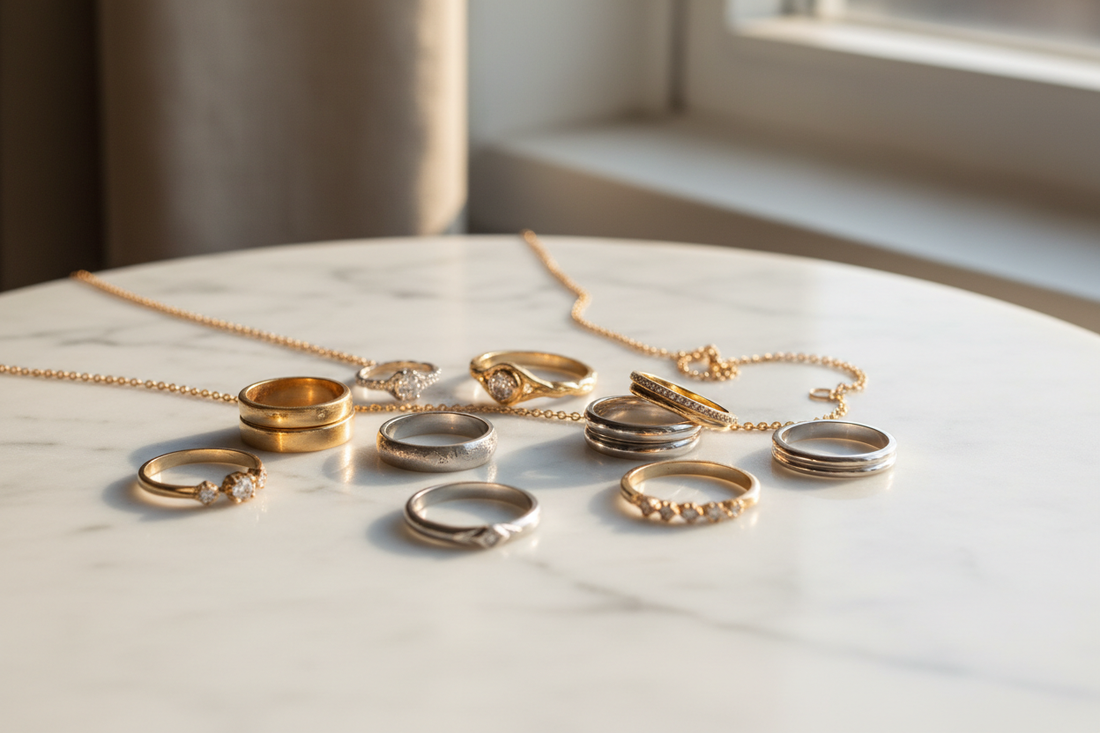 Gemstone Care by Metal: Gold vs Silver vs Platinum