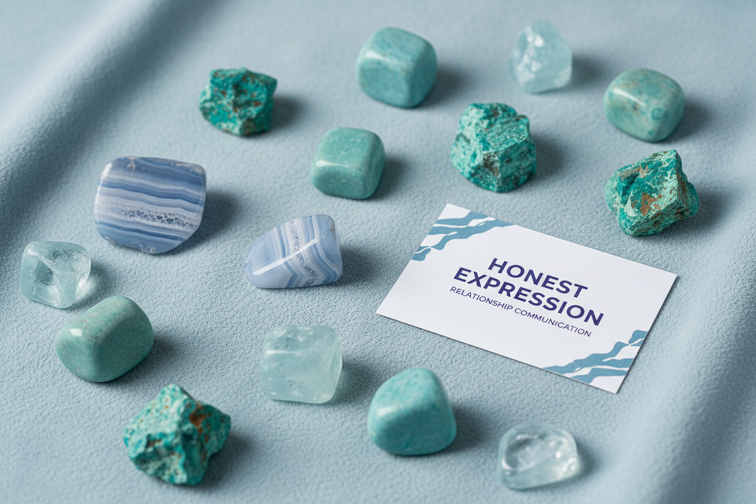 Crystals for Communication in Relationships: Honest Expression