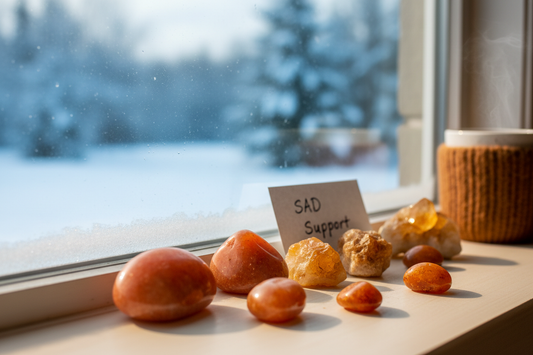 Crystals for Depression in Winter: SAD & Seasonal Support Stones