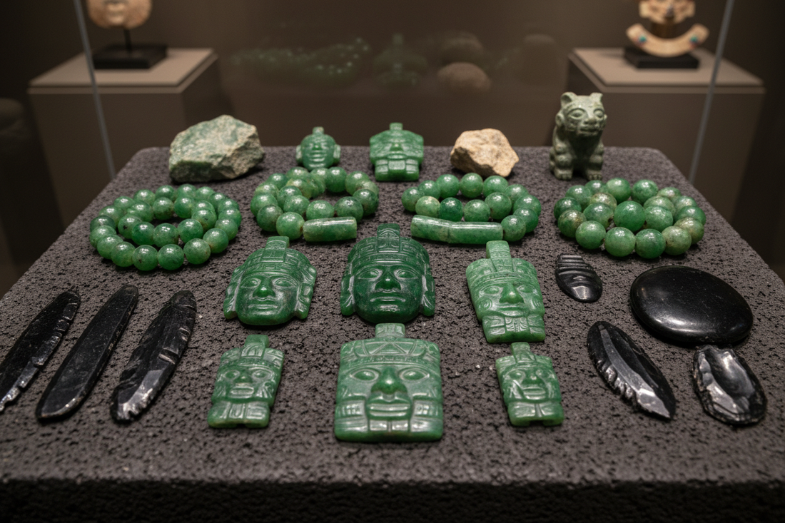 Ancient Mayan Gemstones: Jade & Sacred Stones