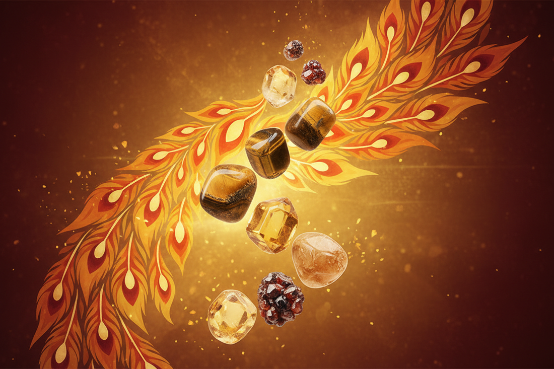 Crystals for Confidence After Failure: Rising After Setbacks