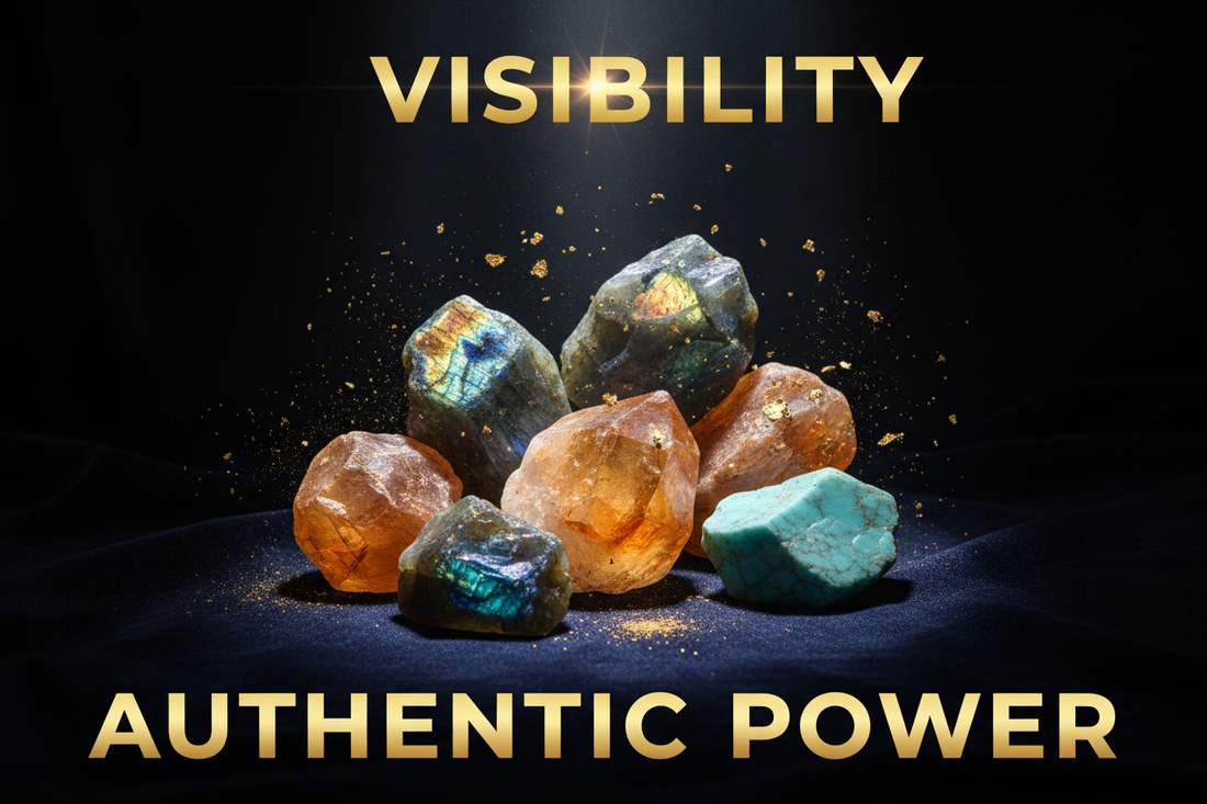 Crystals for Fear of Being Seen: Visibility & Authentic Power