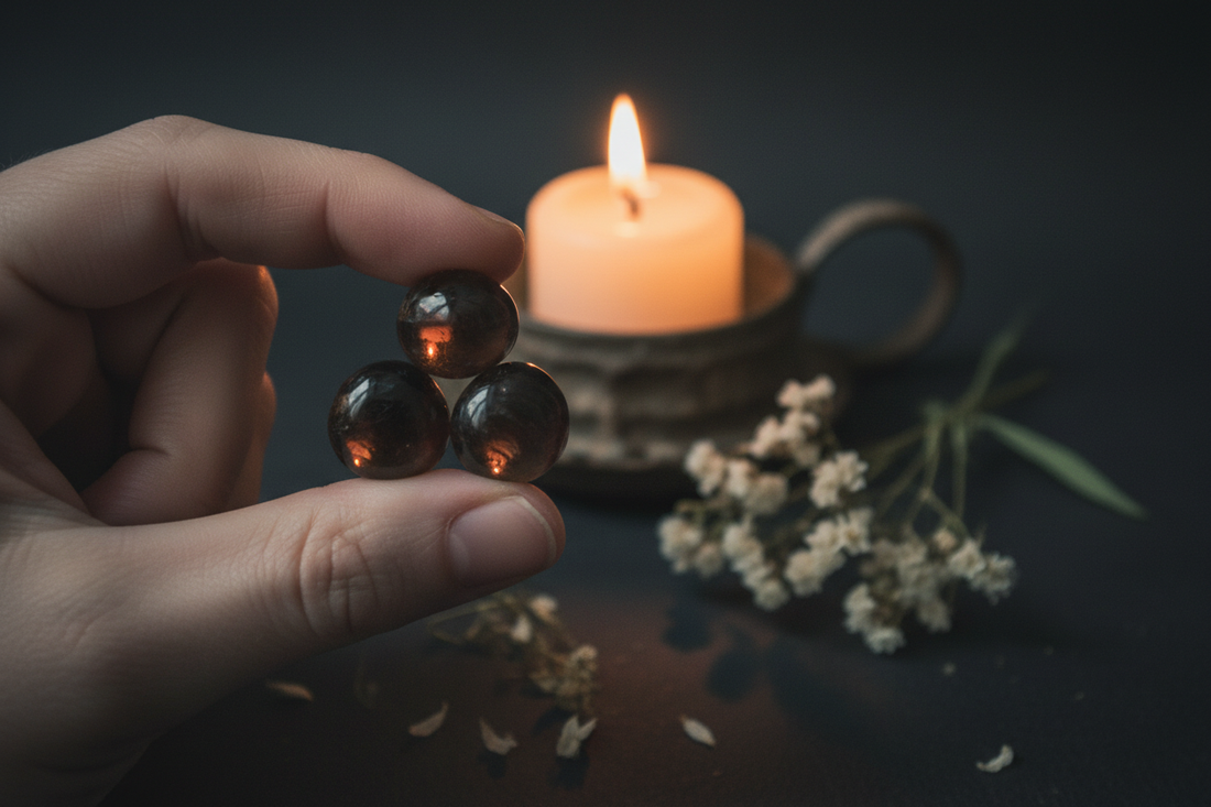 Apache Tears for Grief: Obsidian Stone for Gentle Mourning