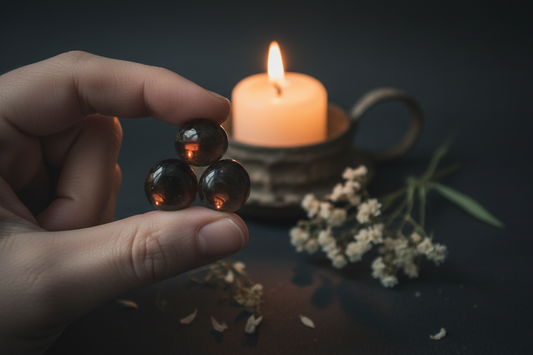 Apache Tears for Grief: Obsidian Stone for Gentle Mourning