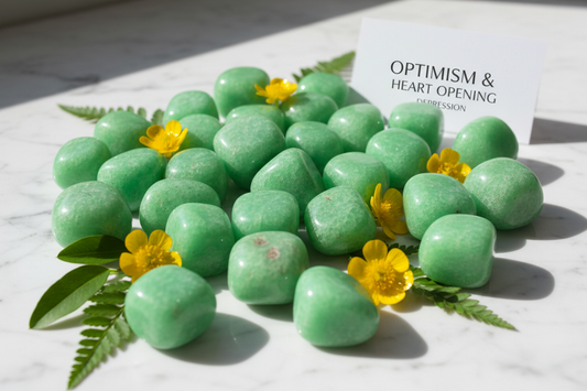 Chrysoprase for Depression: Optimism & Heart Opening Stone