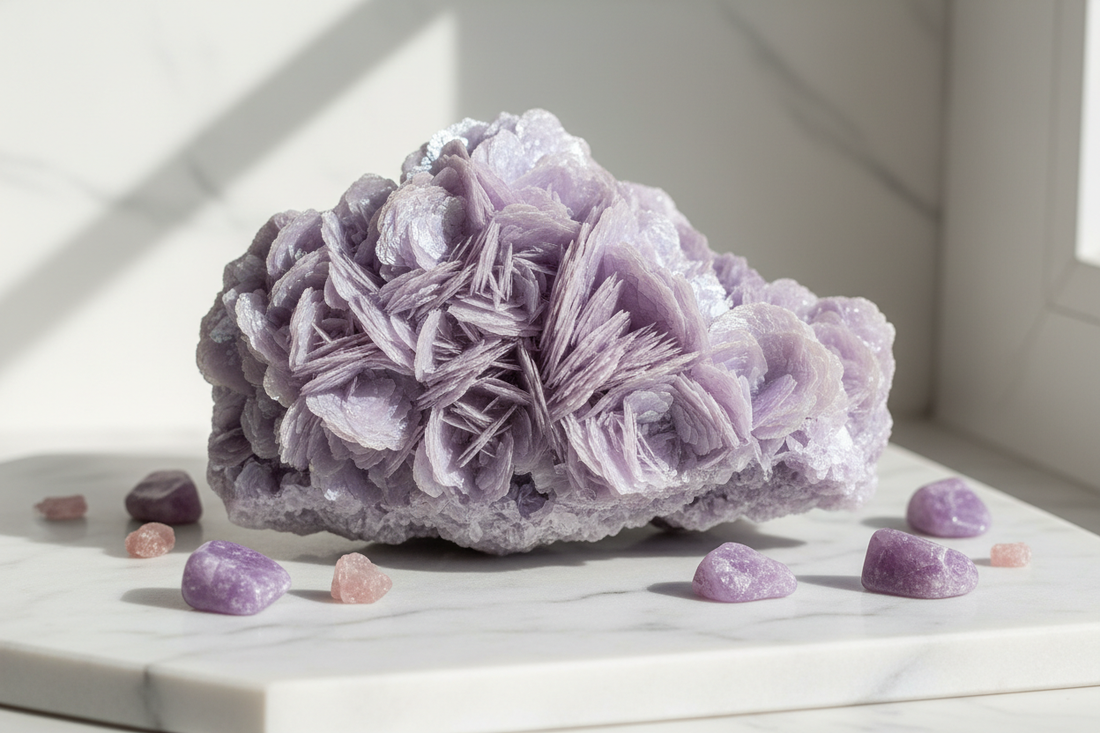 Lepidolite for Depression: Lithium Crystal for Mood Stabilization
