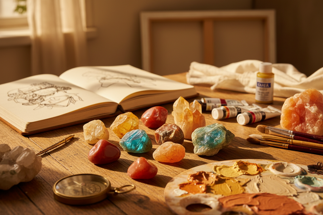 Crystals for Confidence in Creativity: Owning Your Artistic Voice