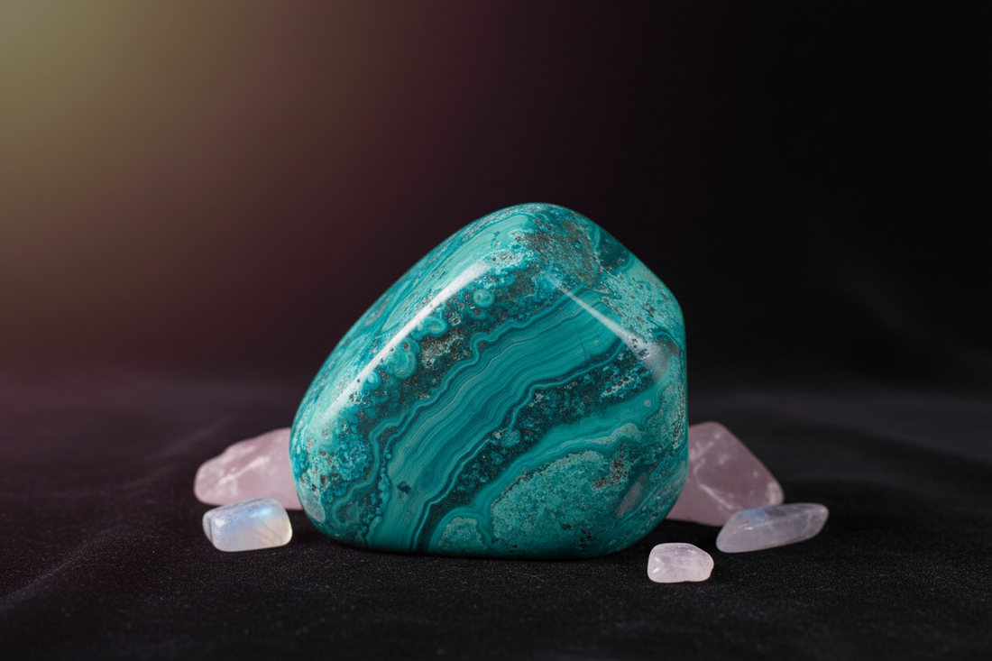 Chrysocolla for Fear: Feminine Courage & Emotional Safety
