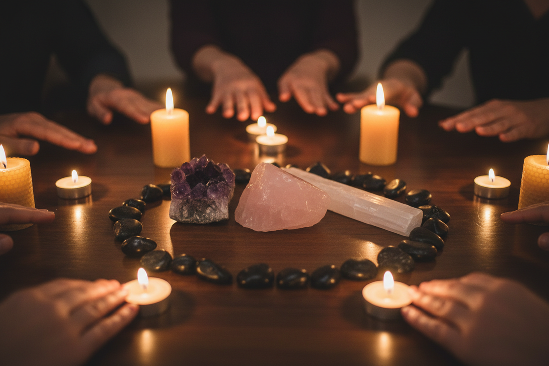 Crystals for Grief Support Group: Collective Healing Stones