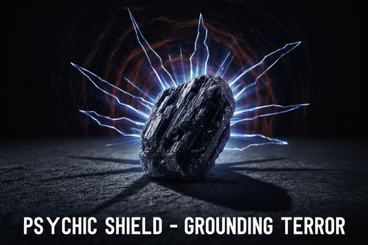 Black Tourmaline for Fear: Psychic Protection & Grounding Terror