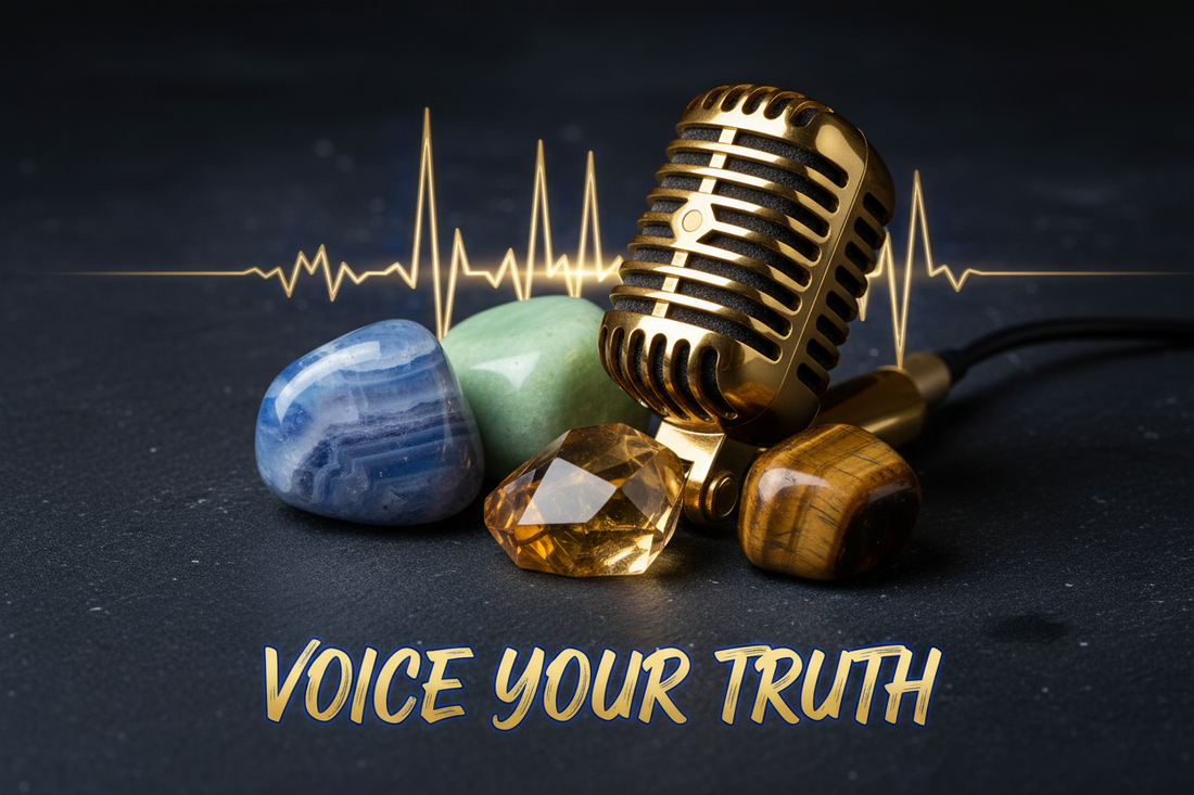 Crystals for Confidence in Public Speaking: Voice Your Truth