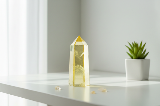 Lemon Quartz for Depression: Bright Mental Clarity & Optimism