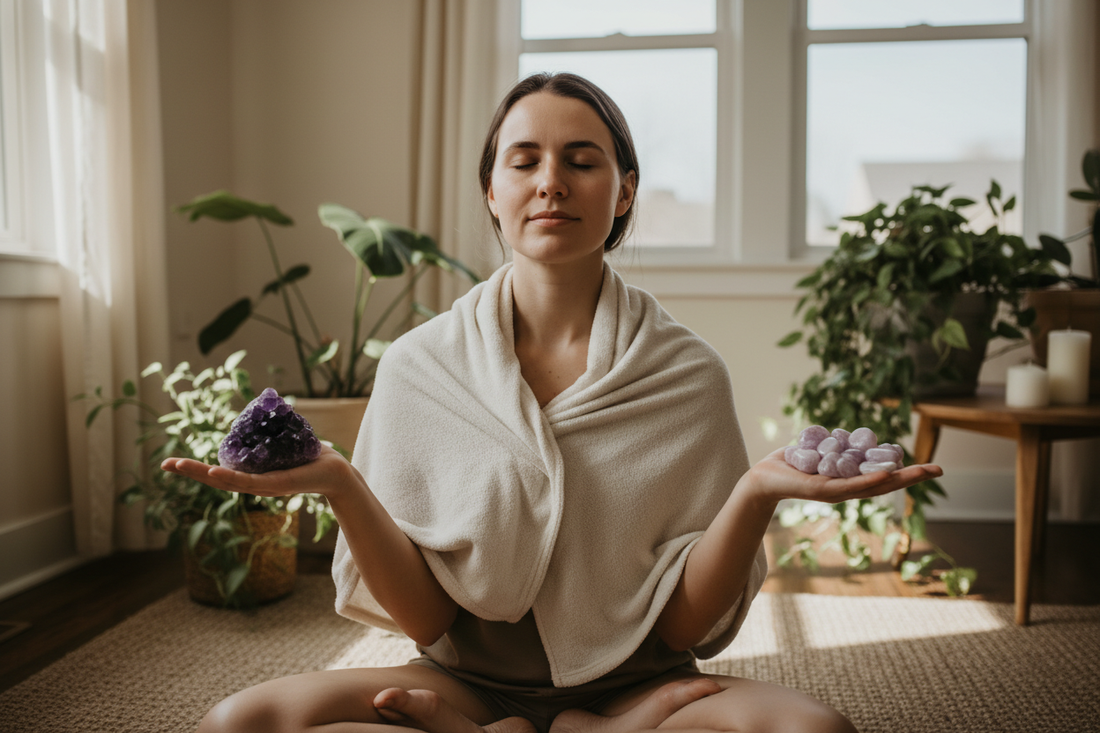 Crystals for Anxiety Meditation: 10-Minute Daily Calming Practice