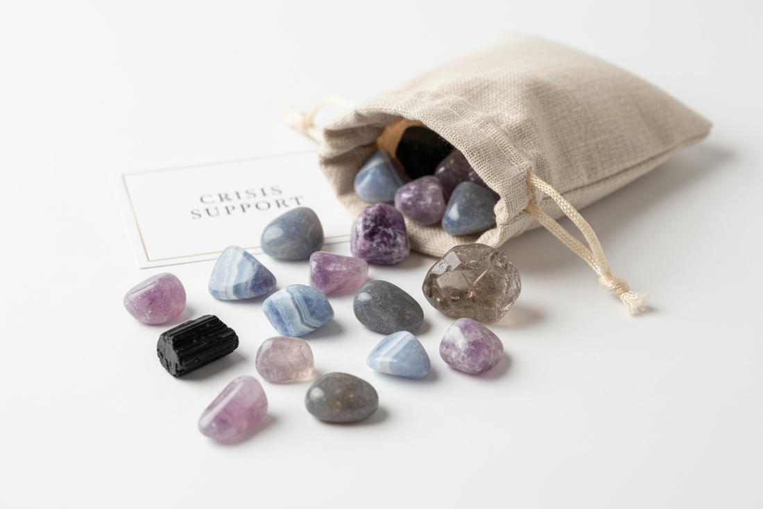 Crystals for Panic Attacks: Emergency Grounding Stones to Carry