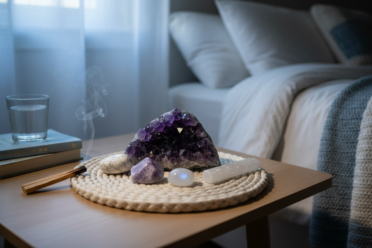 Crystals for Anxiety at Night: Calming Stones for Better Sleep