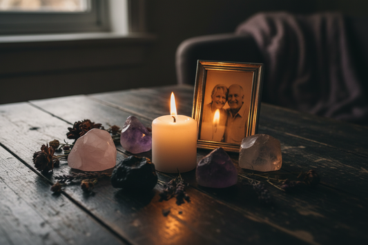 Crystals for Grief Anniversary: Honoring Loss on Difficult Dates