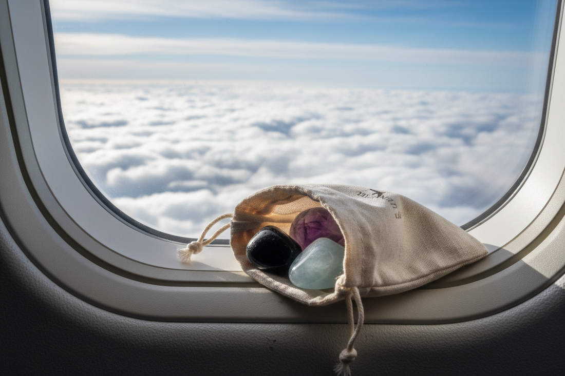 Crystals for Flying Anxiety: Grounding Stones for Air Travel