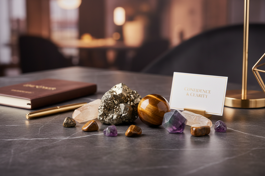 Crystals for Confidence at Work: Professional Empowerment Stones