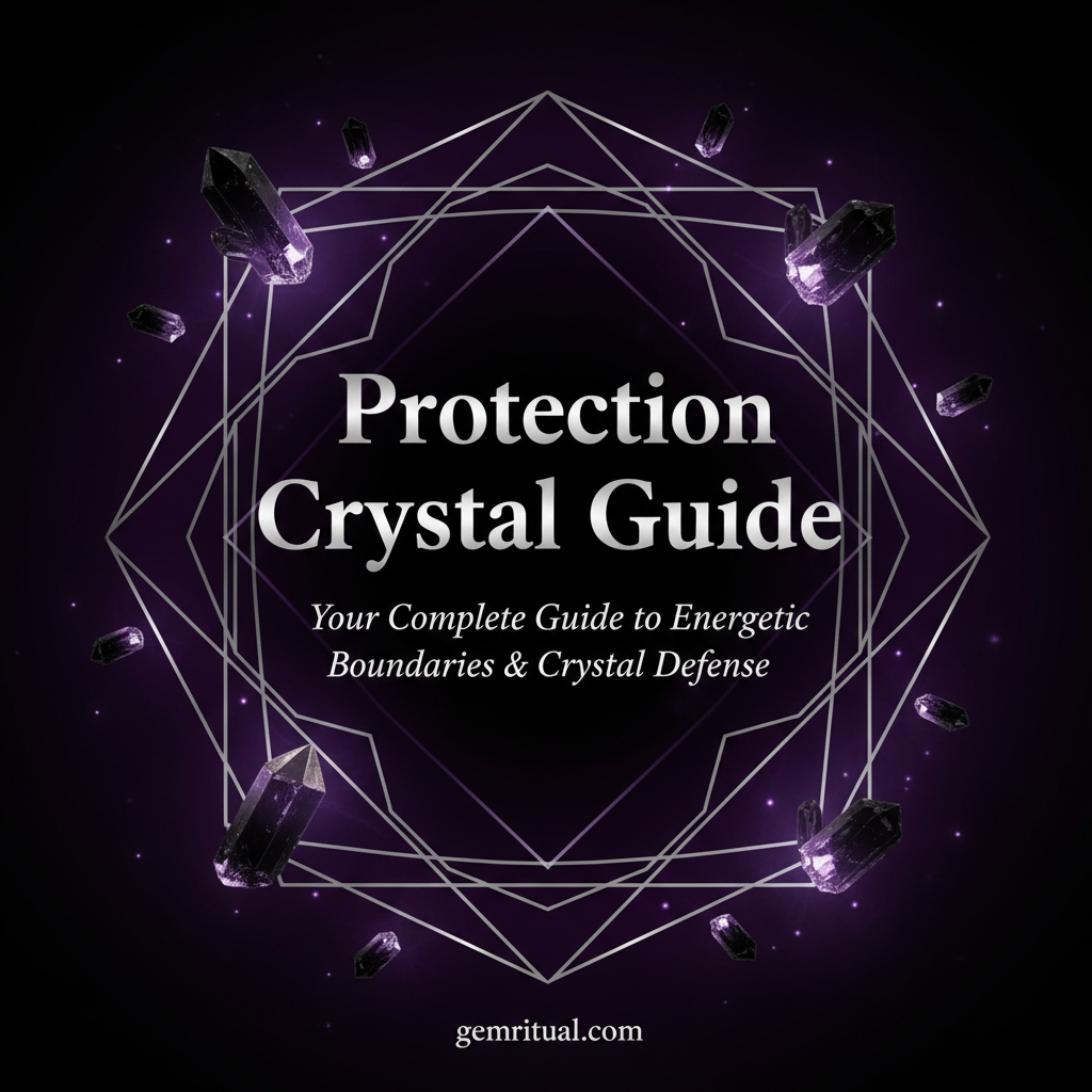 Black Tourmaline protection crystal — ultimate guide to energetic boundaries and crystal defense