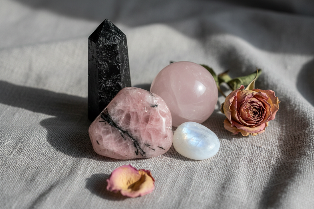 Crystals for Grief After Divorce: Healing Relationship Loss