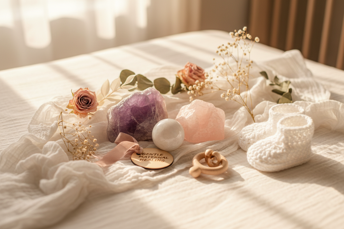 Crystals for Postpartum Depression: Gentle Healing for New Mothers
